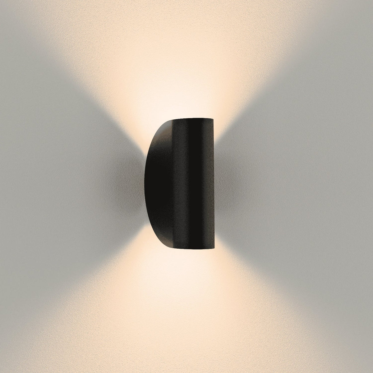 Wandleuchte MILO Farbe Schwarz