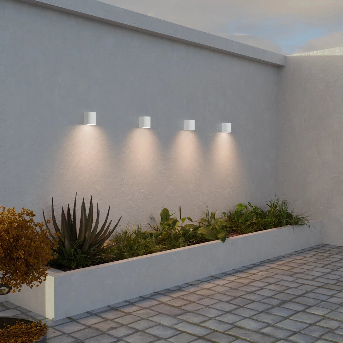 VAYA wall light indoor/outdoor, GU10, IP54