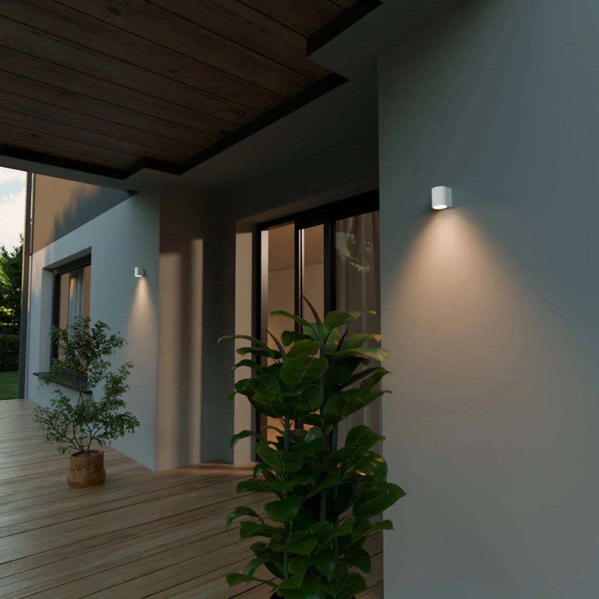 VAYA wall light indoor/outdoor, GU10, IP54
