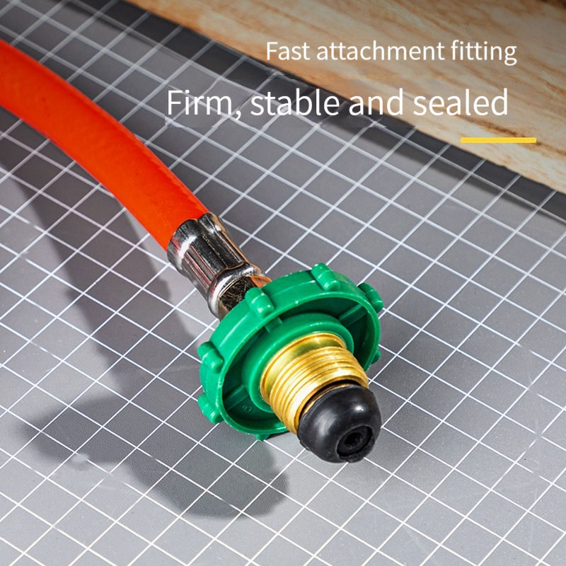 Weed burner attachment for gas torch