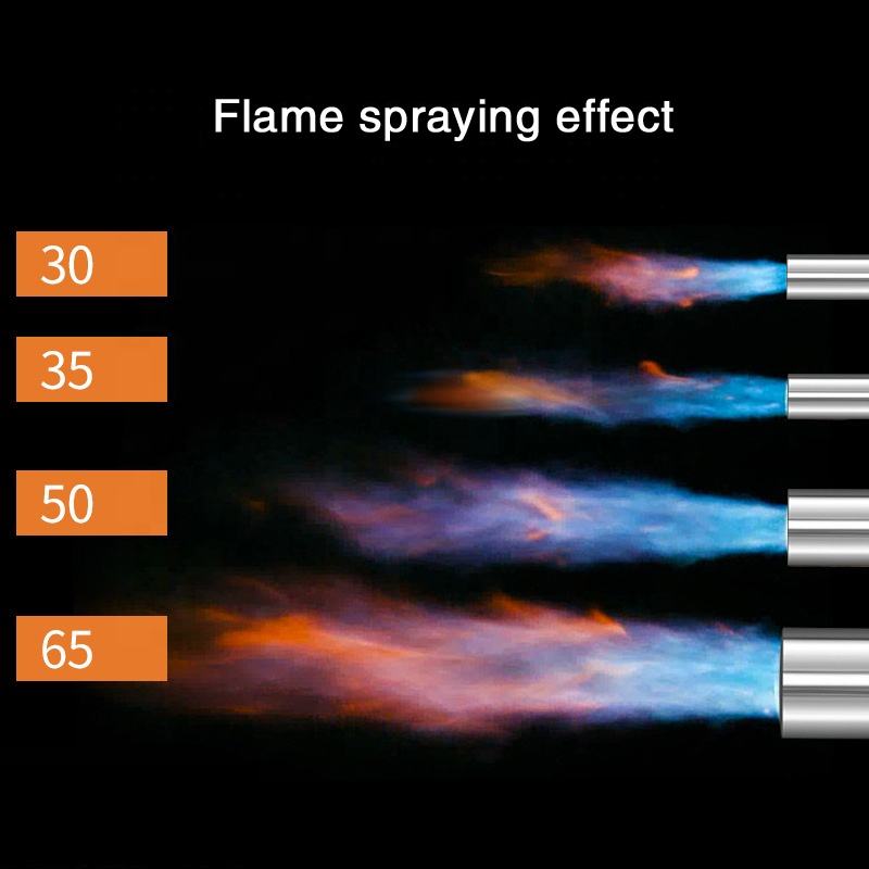 Weed burner attachment for gas torch