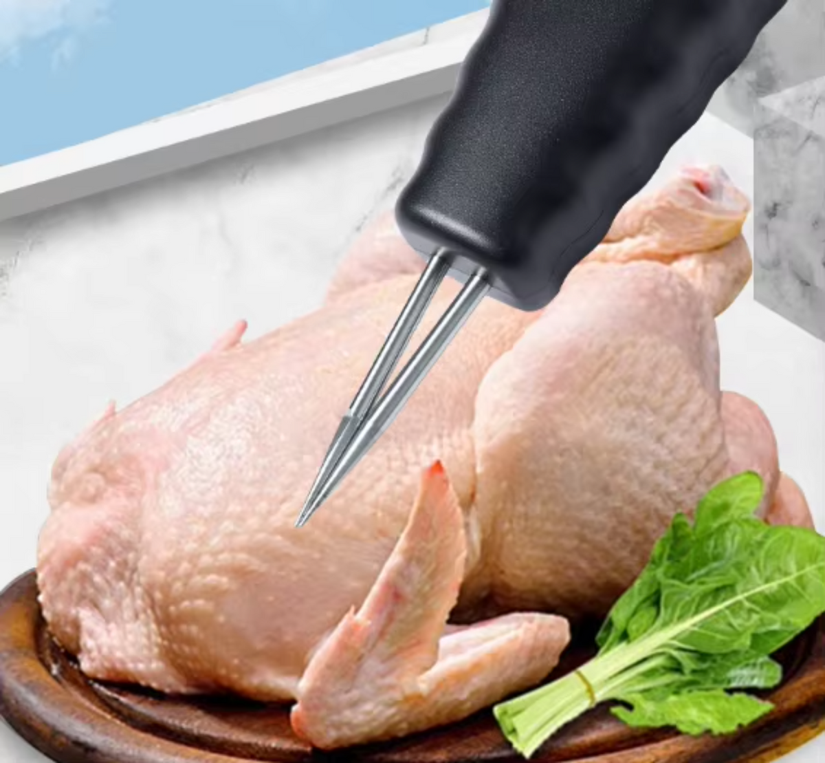 FeatherPlucker Rechargeable Feather Remover, Portable Device for Poultry