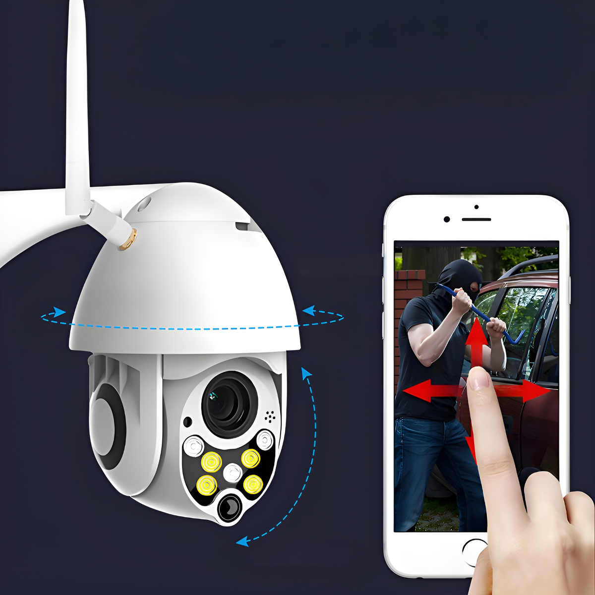 SmartCamera – HD security camera with app control