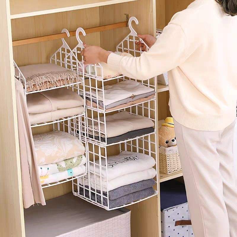 HangingOrganizer – Multi-layer hanging closet organizer