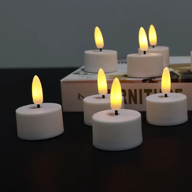 CozyCandles – Rechargeable LED Tealights with Remote Control