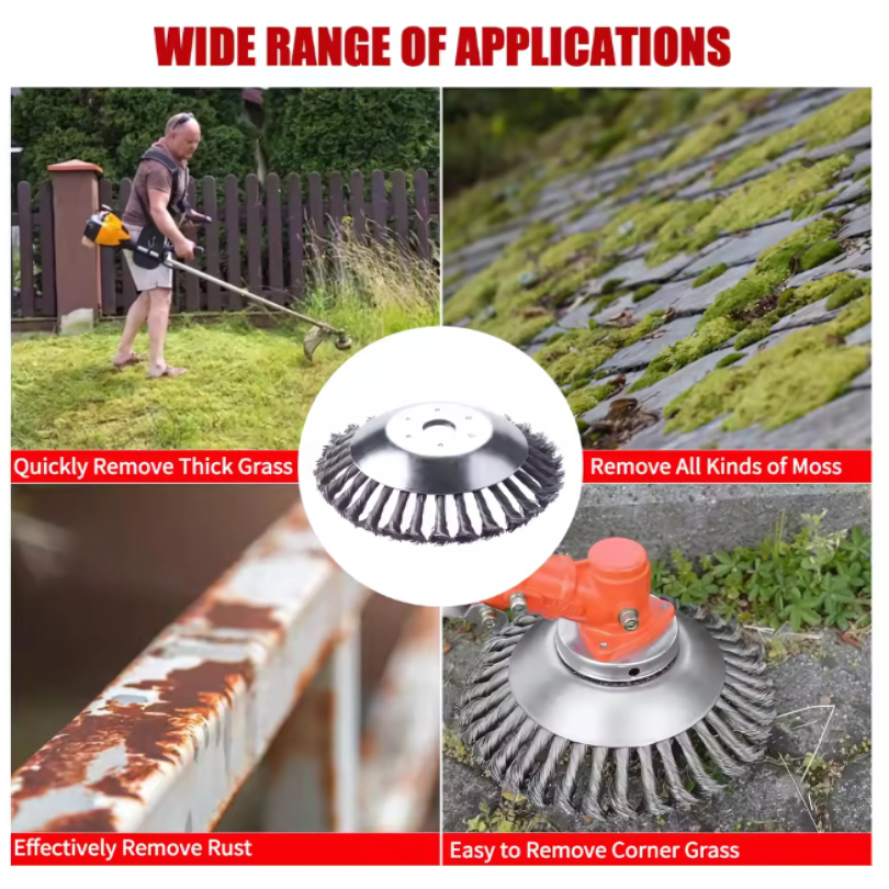 CutterHead – Steel wire weed trimmer head, 20cm