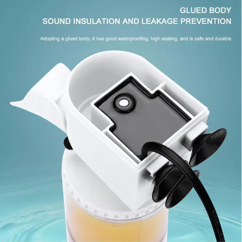 AquariumFilter Gehäuse mit verklebter, wasserdichter Konstruktion