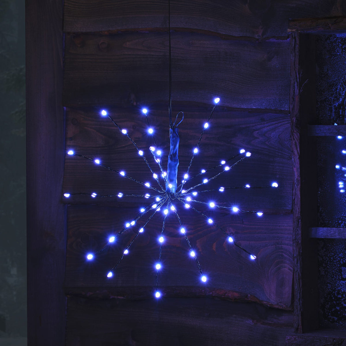 LED Starburst Christmas Decoration Outdoor – 36 cm with Color Selection