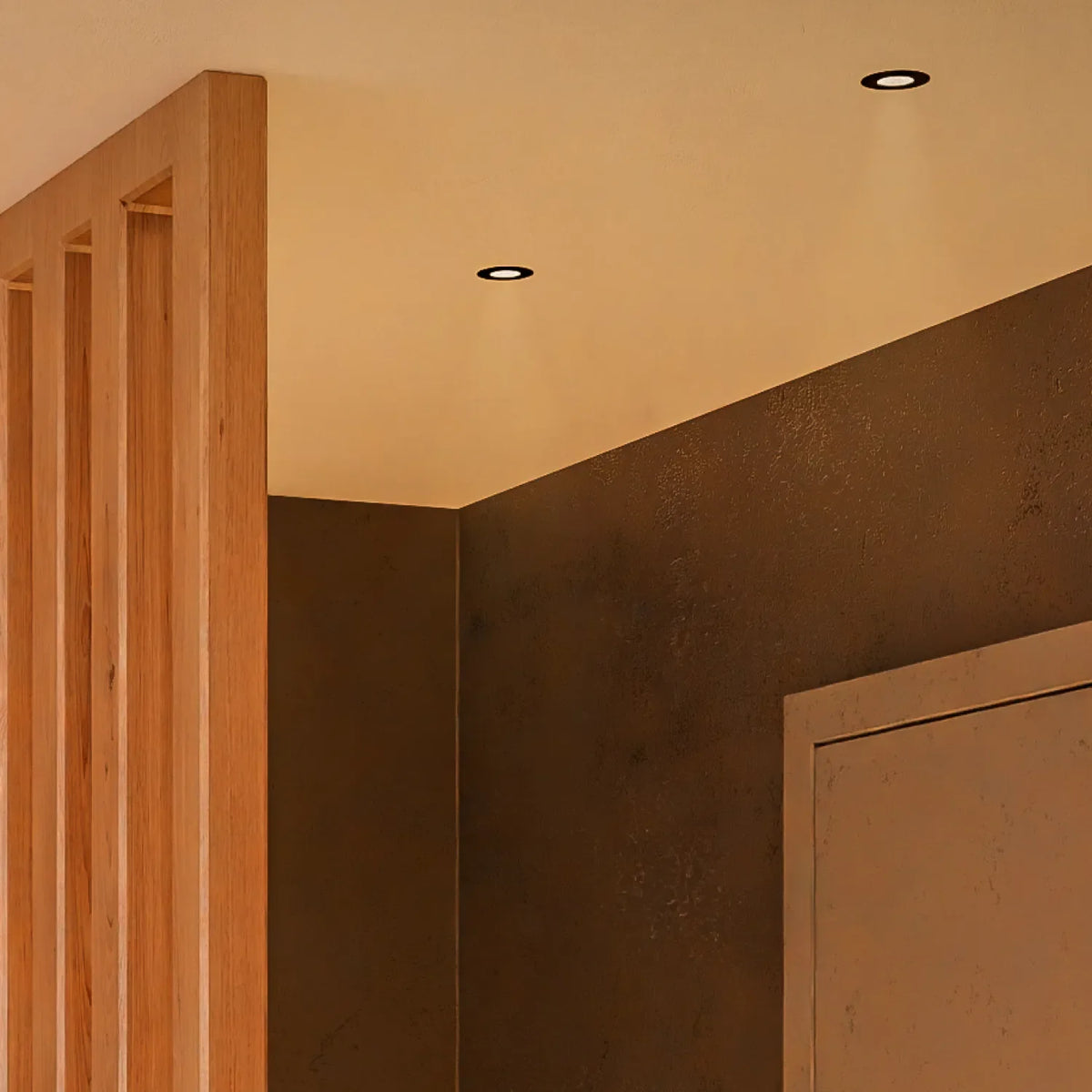 Recessed spotlight NUA without bulb, IP44