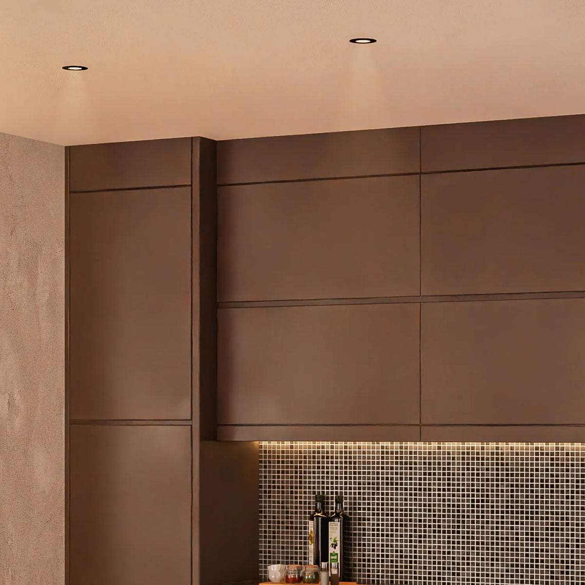 Recessed spotlight NUA without bulb, IP44