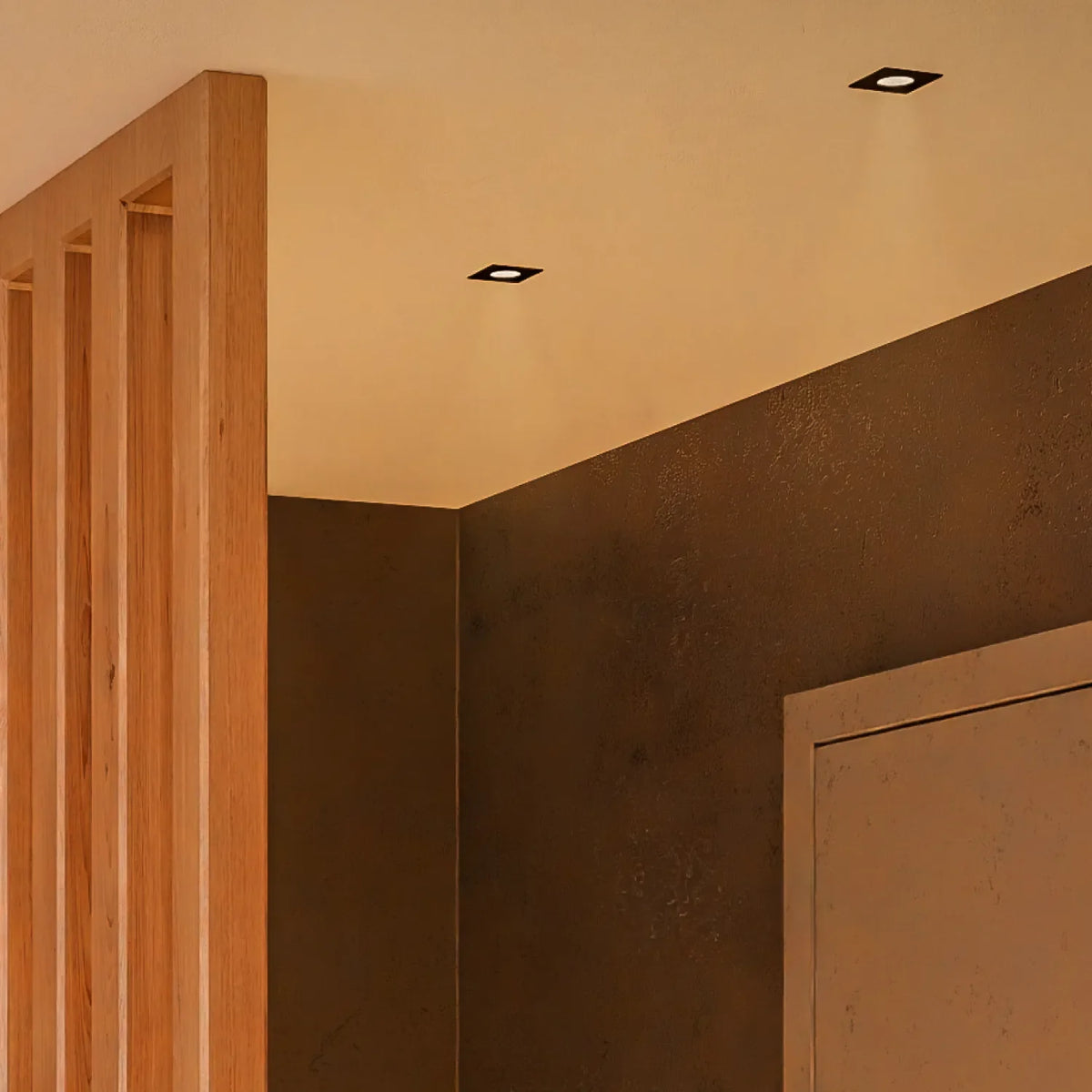 TEA recessed spotlight, without bulb, IP44