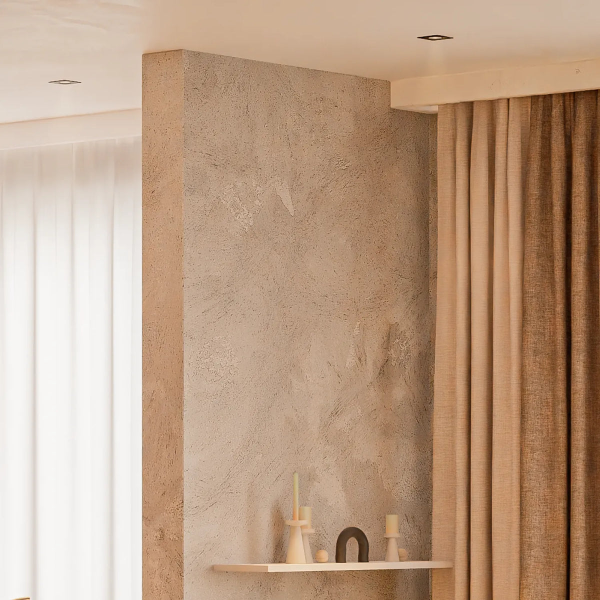 TEA recessed spotlight, without bulb, IP44