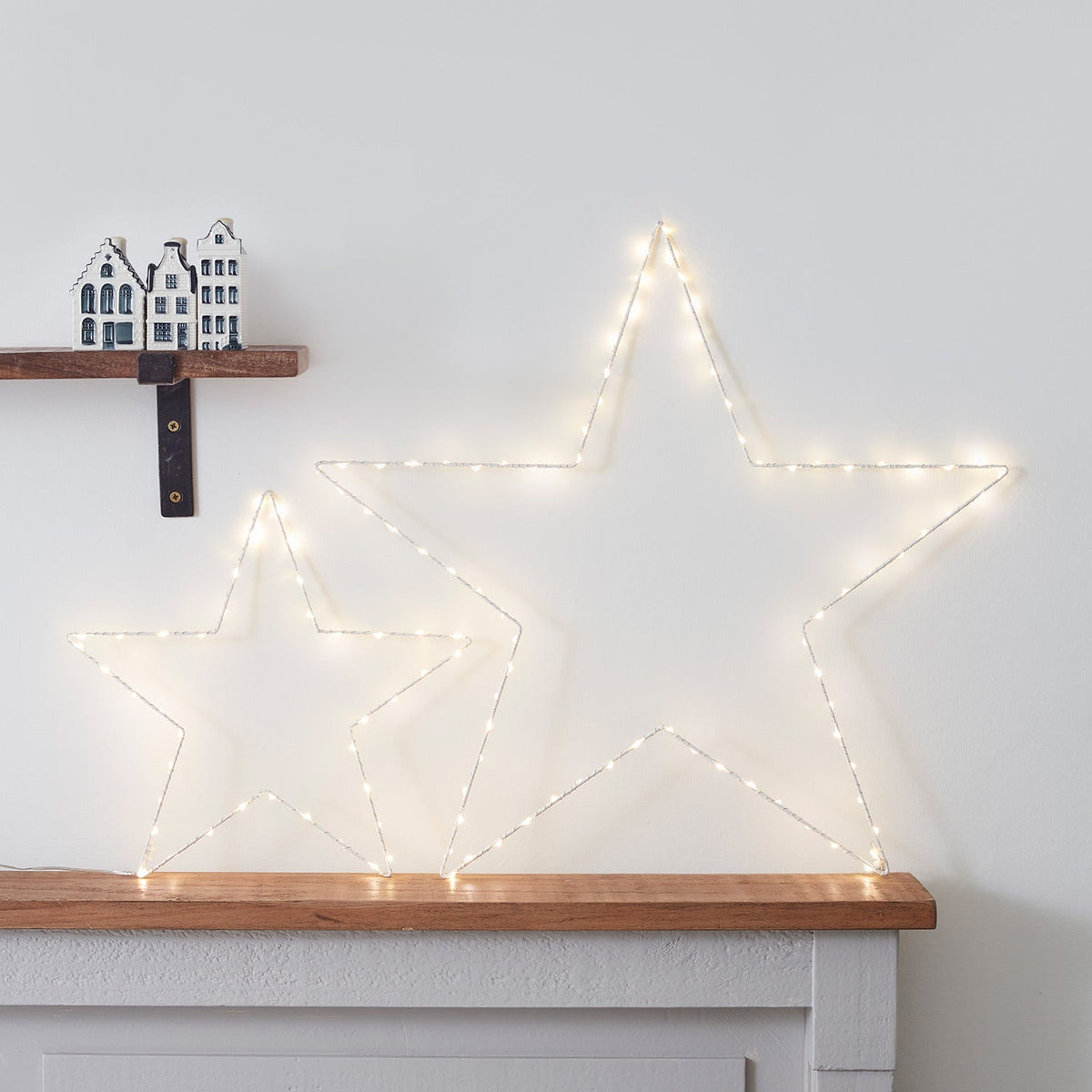 LED Star Duo Osby – Warm White Ø 60 and 34cm