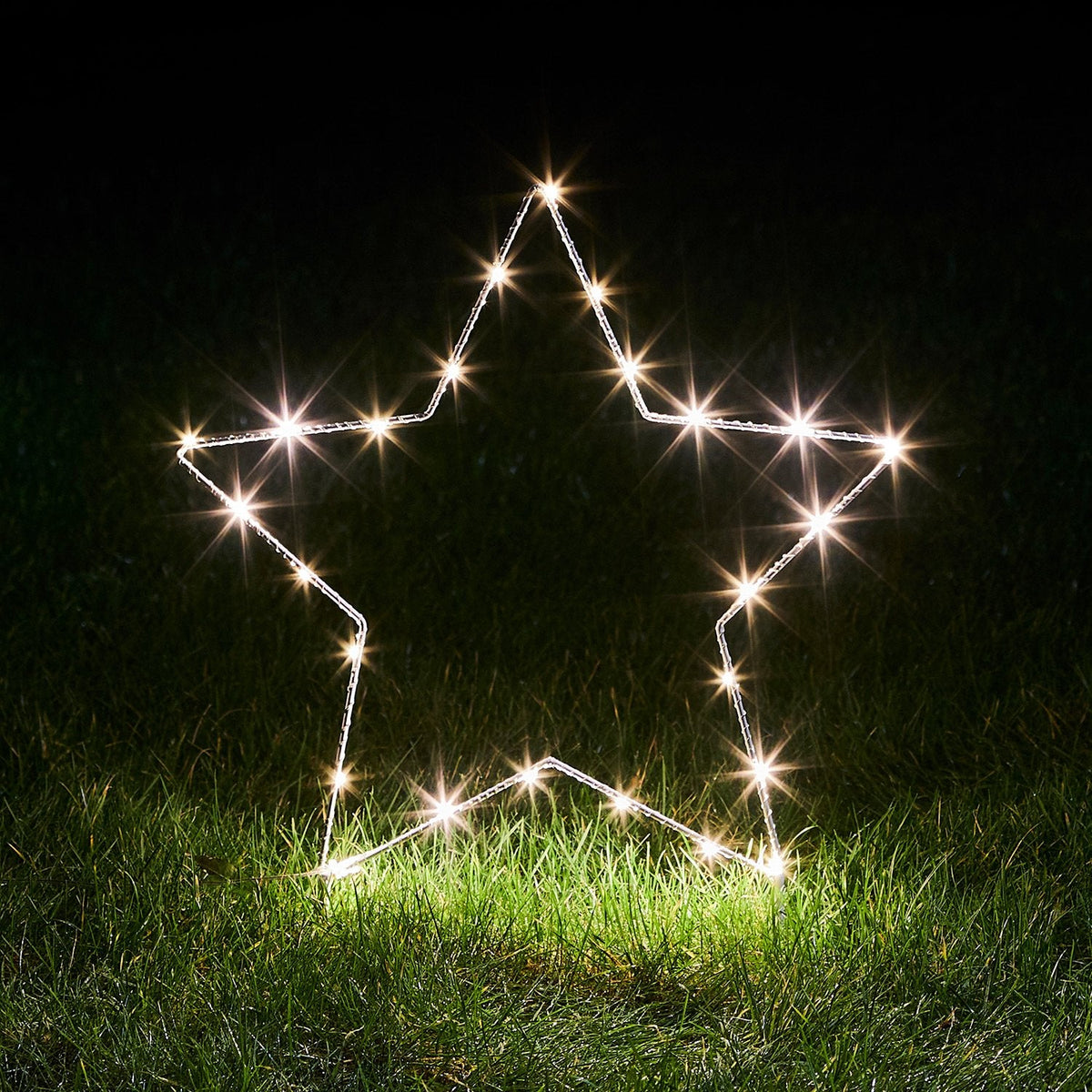 "Osby" LED Star Stake Light – Garden 54 cm