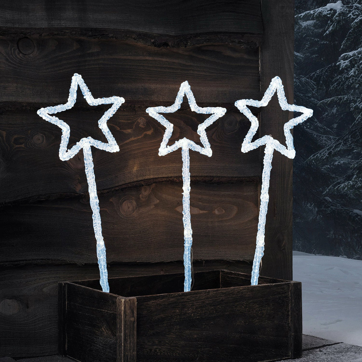 LED Star Light Bar Set – 3-piece