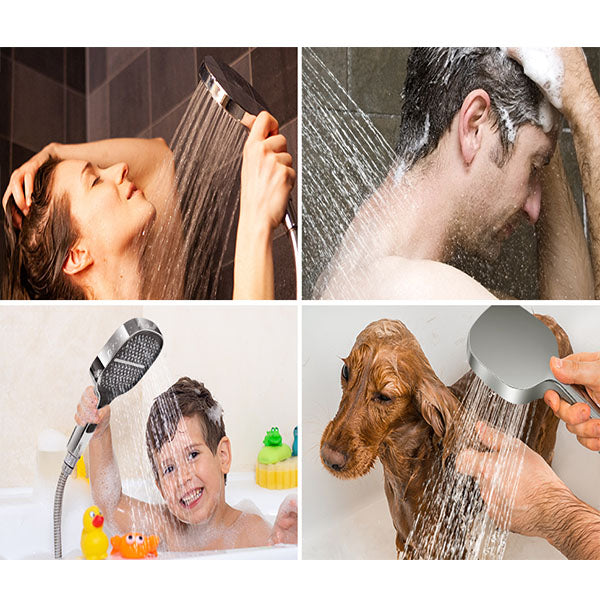 AquaShower – High-Pressure Handheld Showerhead