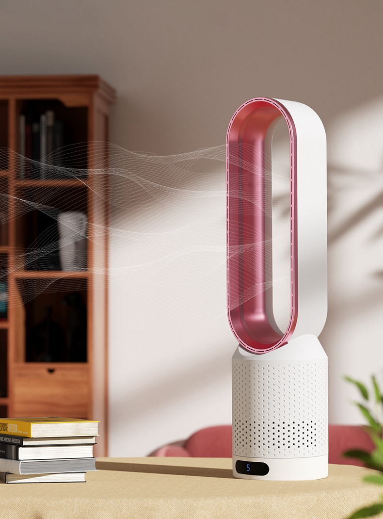 AirVibe Turmventilator Maßzeichnung