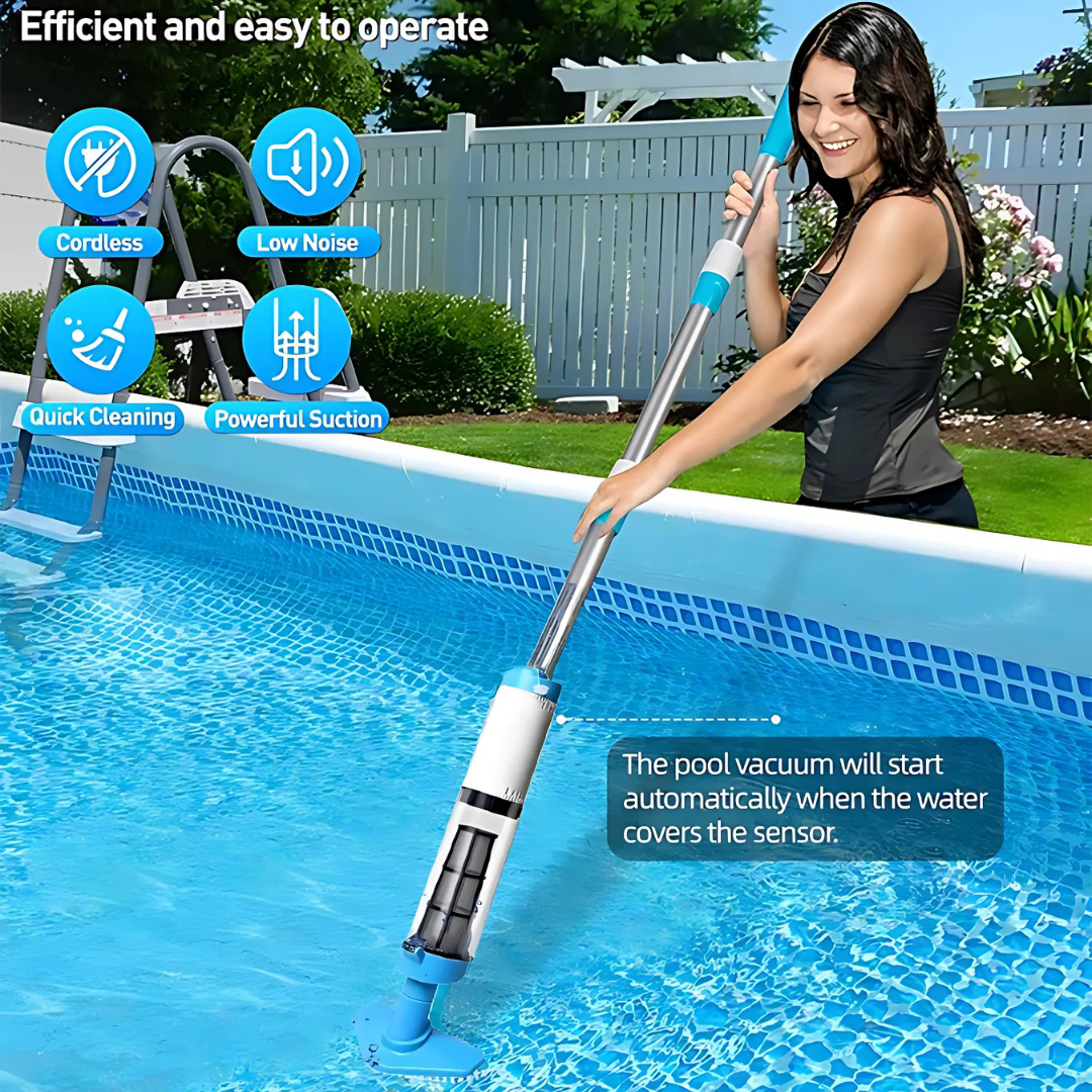 PoolCleaner Rechargeable Handheld Vacuum for Swimming Pools