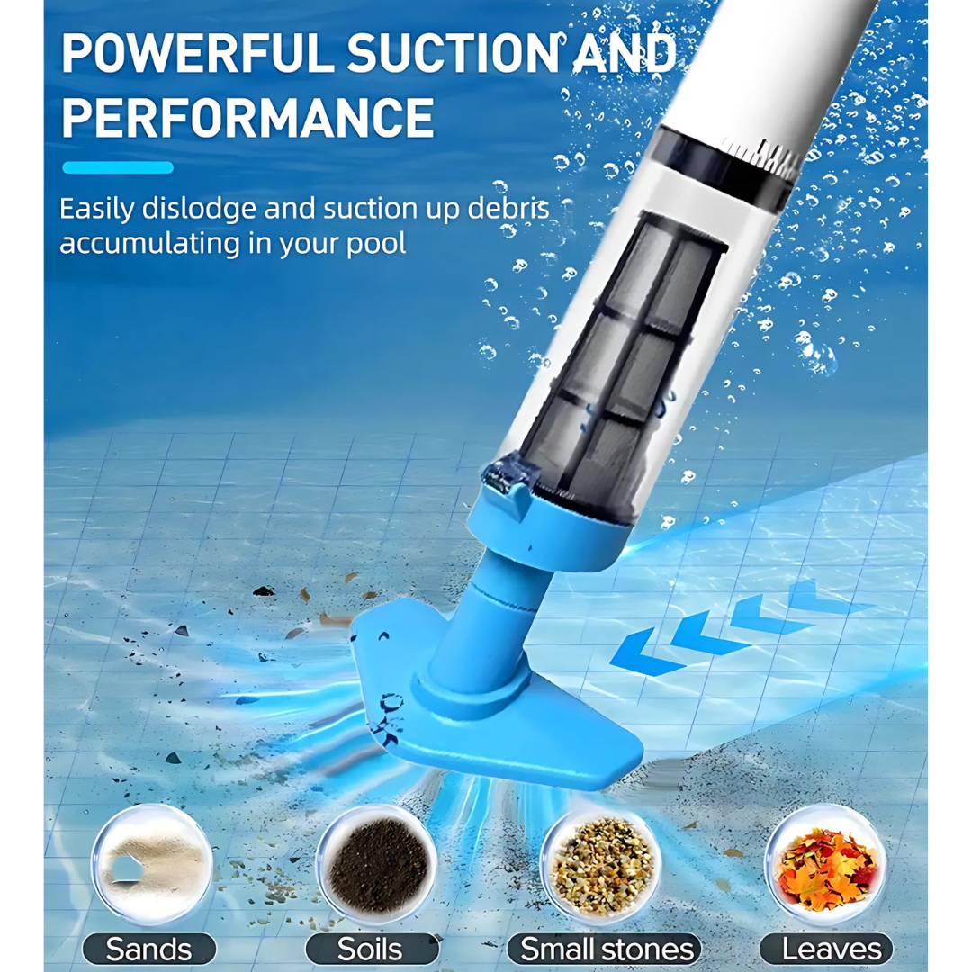 PoolCleaner Rechargeable Handheld Vacuum for Swimming Pools