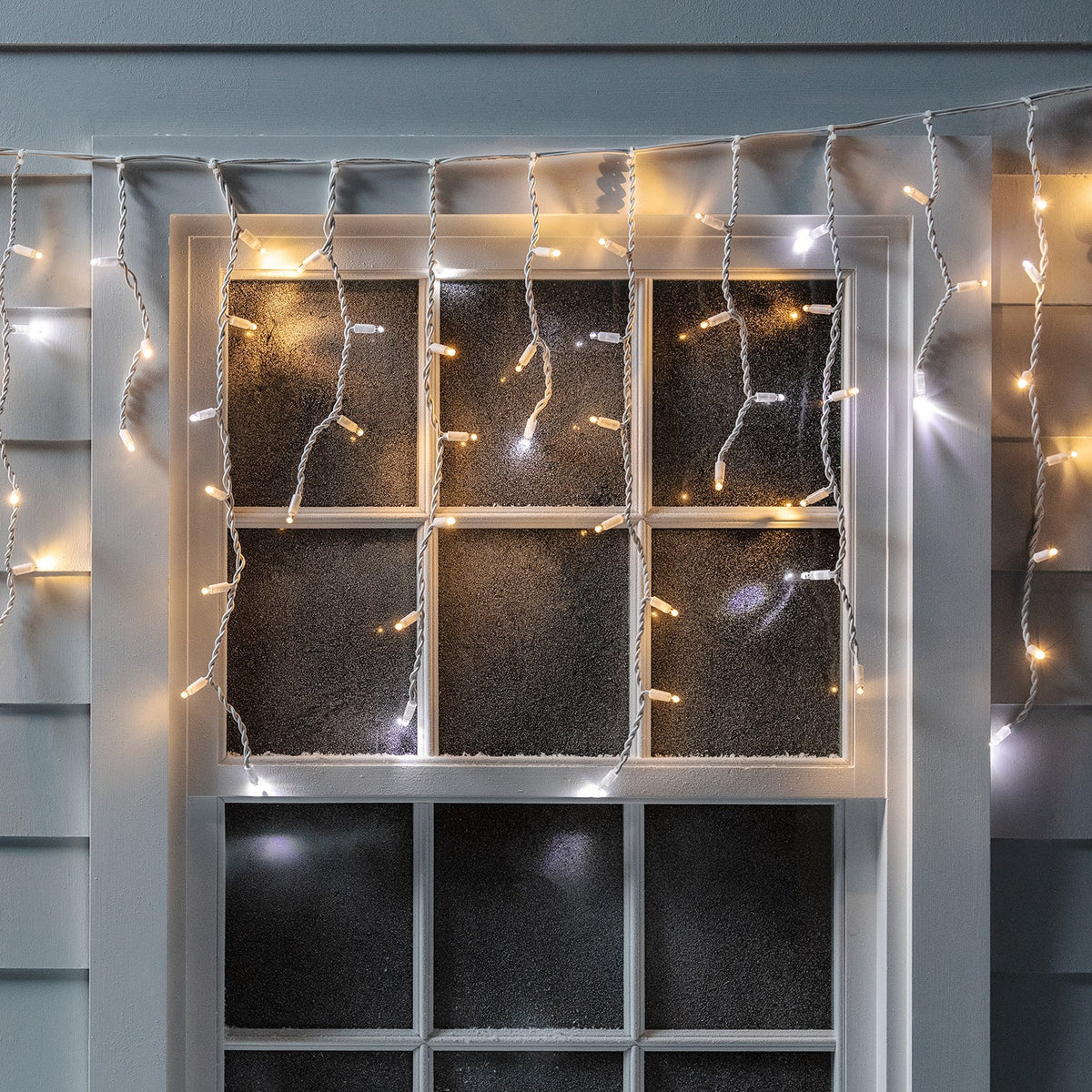 Pro Connect LED Icicle Light String Sparkling Warm White IP67 – 4 m
