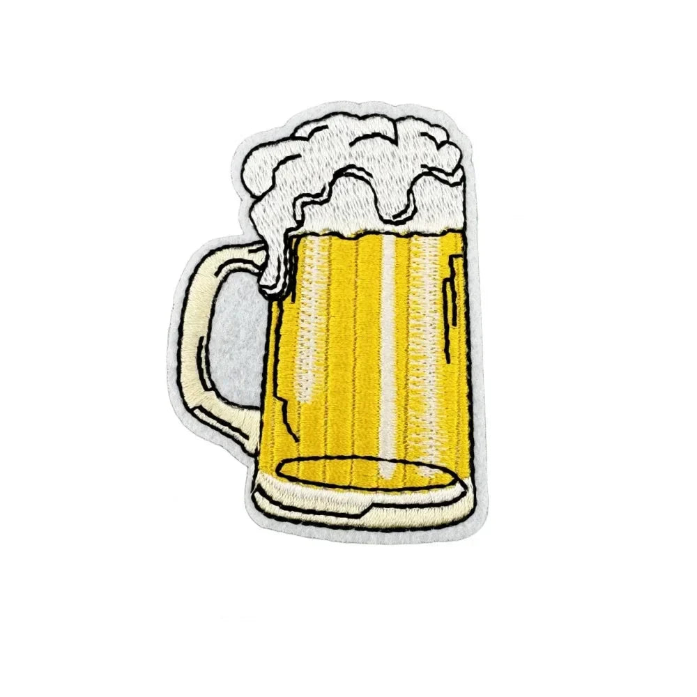 Oktoberfest Patch Set Beer Designs, 6-Piece Patches
