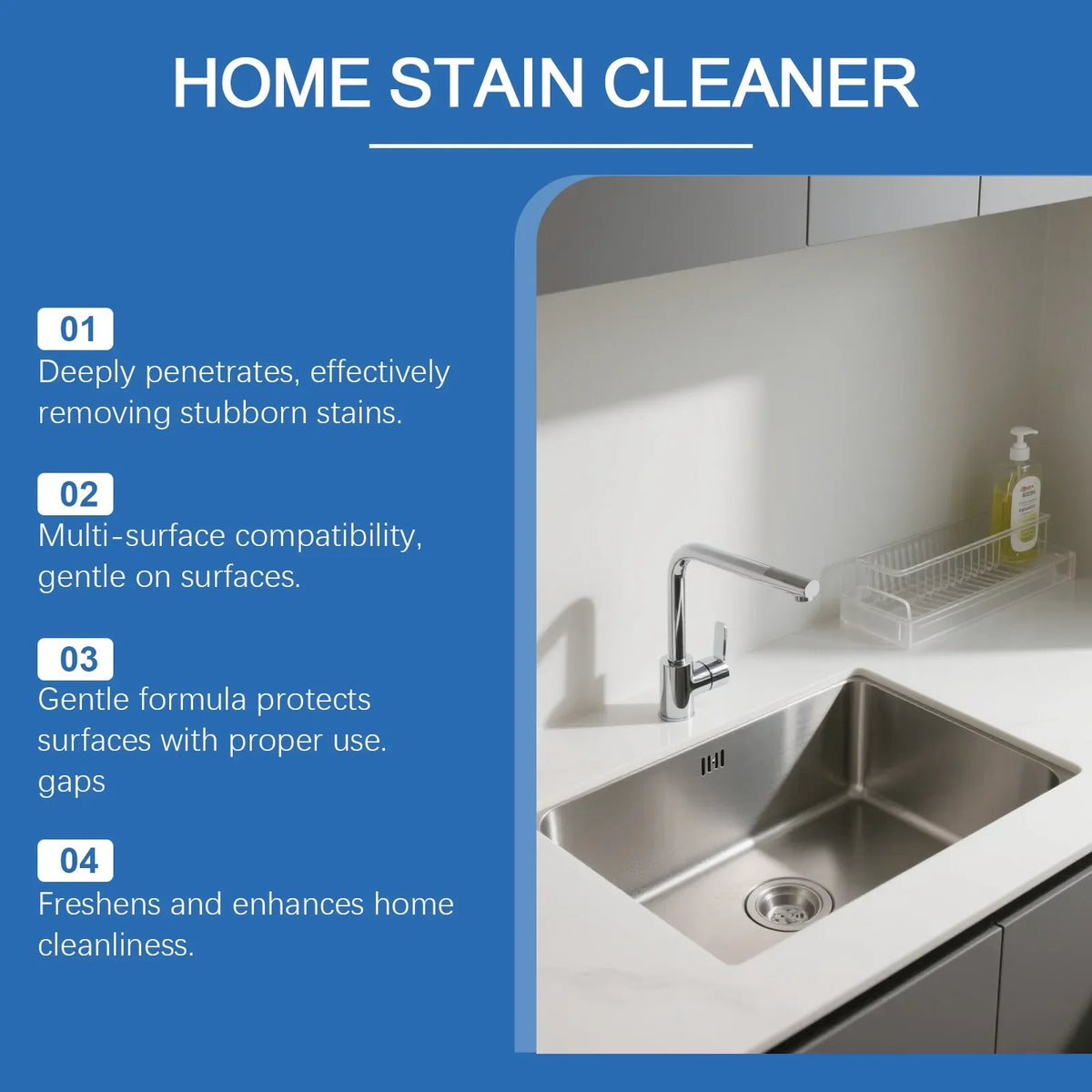 StainSolution Stain Remover with Scrubber