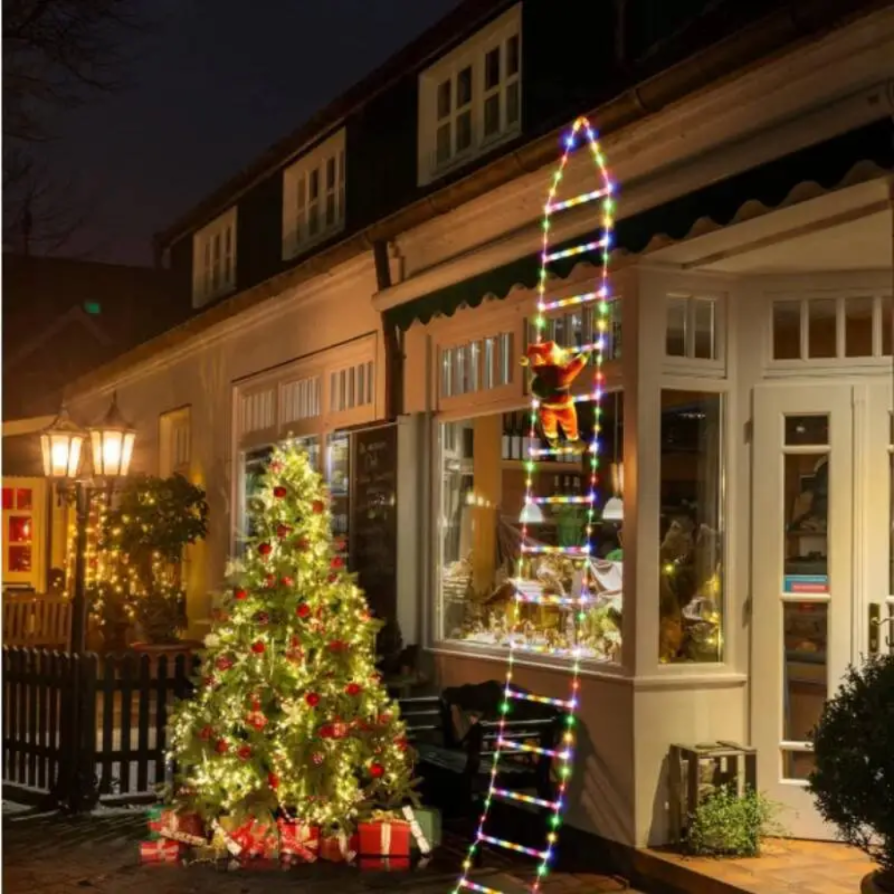 ChristmasLadder – Santa Claus LED Ladder for outdoor use