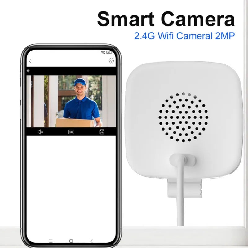 SecurityCamera – 2.4G WiFi Surveillance Camera with 360° Rotation