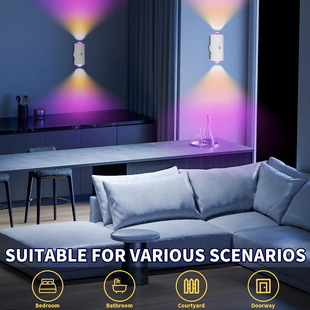 SensorLight – Smart LED motion sensor wall light, set of 2