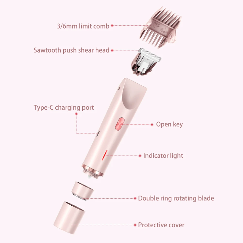 ProTrimmer Dual-Head Precision Trimmer For Women