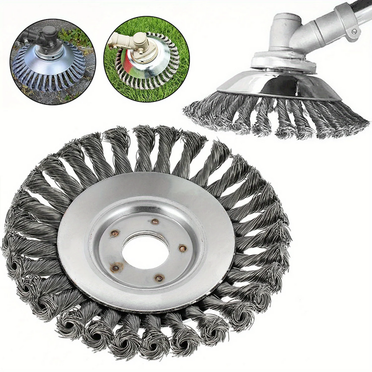 CutterHead – Steel wire weed trimmer head, 20cm