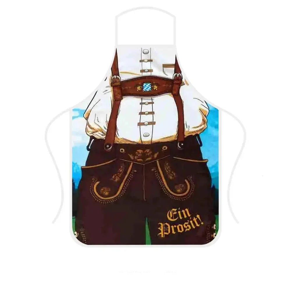 Oktoberfest kitchen apron Bavaria, party apron 6 designs