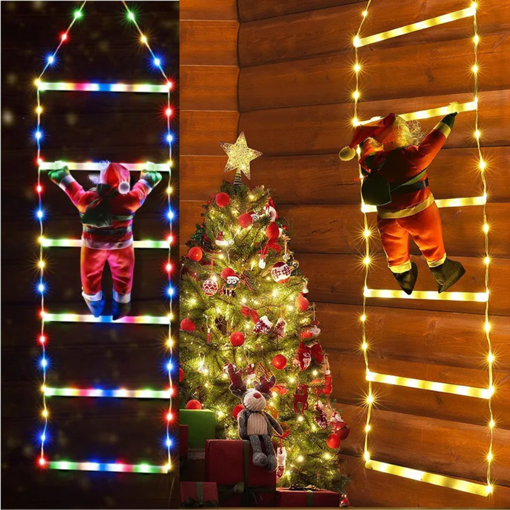ChristmasLadder – Santa Claus LED Ladder for outdoor use
