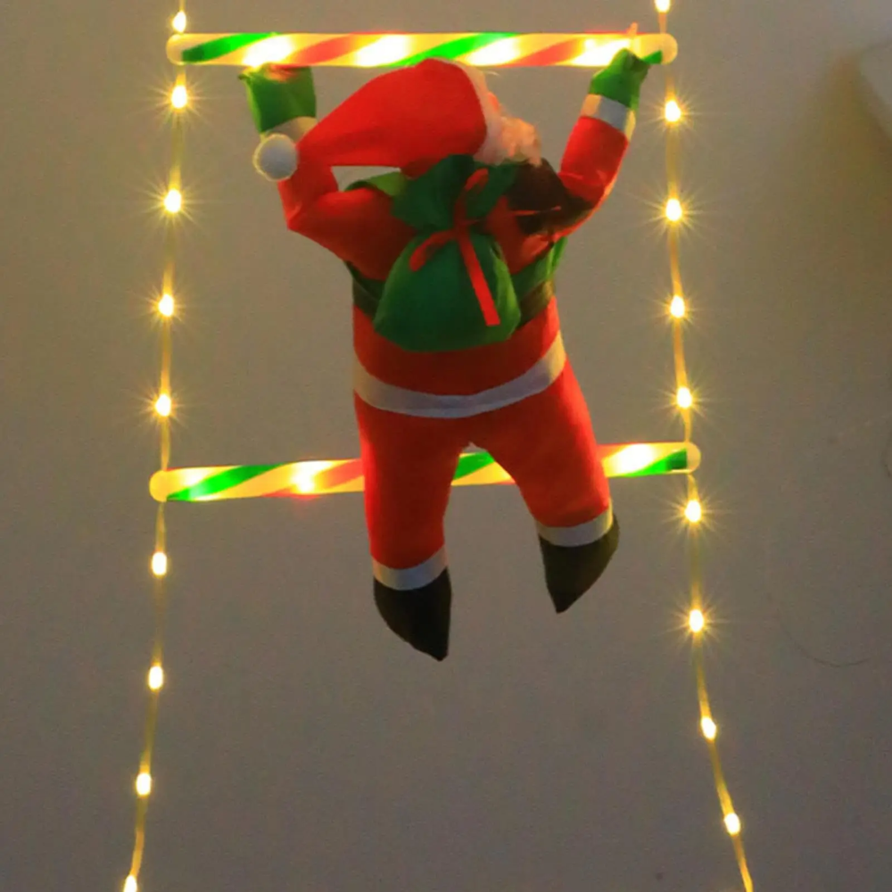 ChristmasLadder – Santa Claus LED Ladder for outdoor use