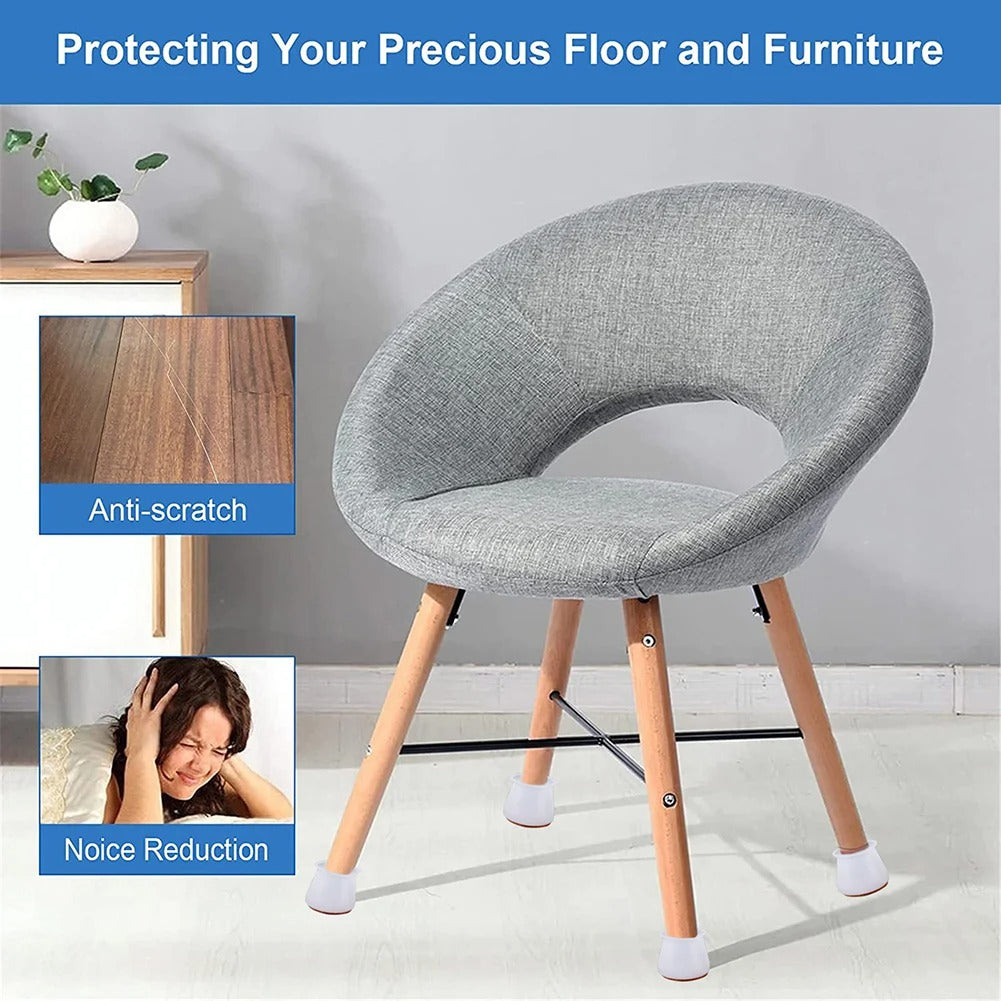 Sibert Furniture Leg Protectors Silicone Protective Cover