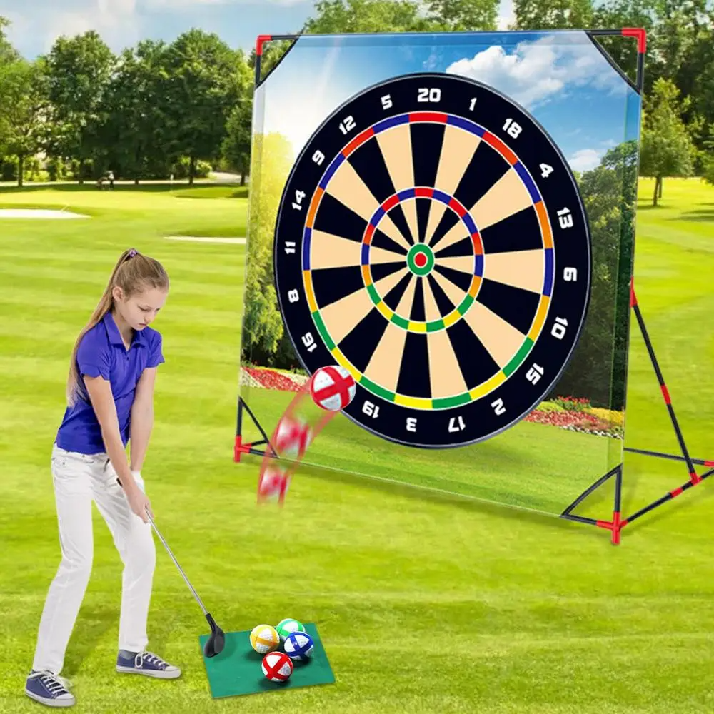 Portable Golf Chipping and Putting Set for Indoor and Outdoor Use