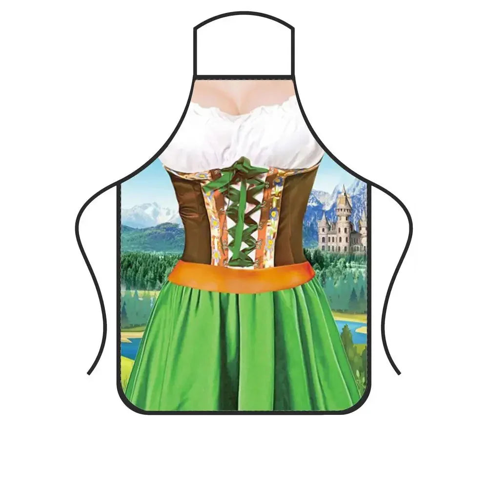 Oktoberfest kitchen apron Bavaria, party apron 6 designs
