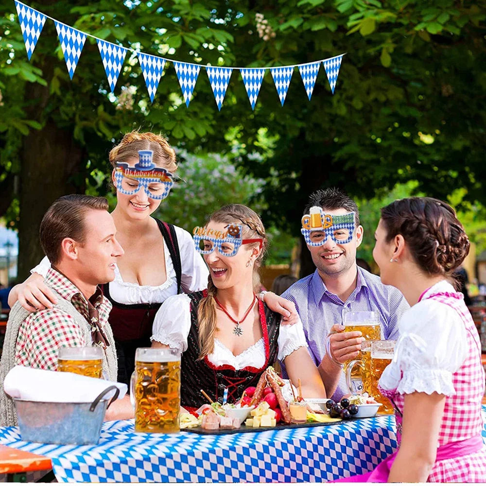 Oktoberfest party glasses set, 24-piece novelty glasses