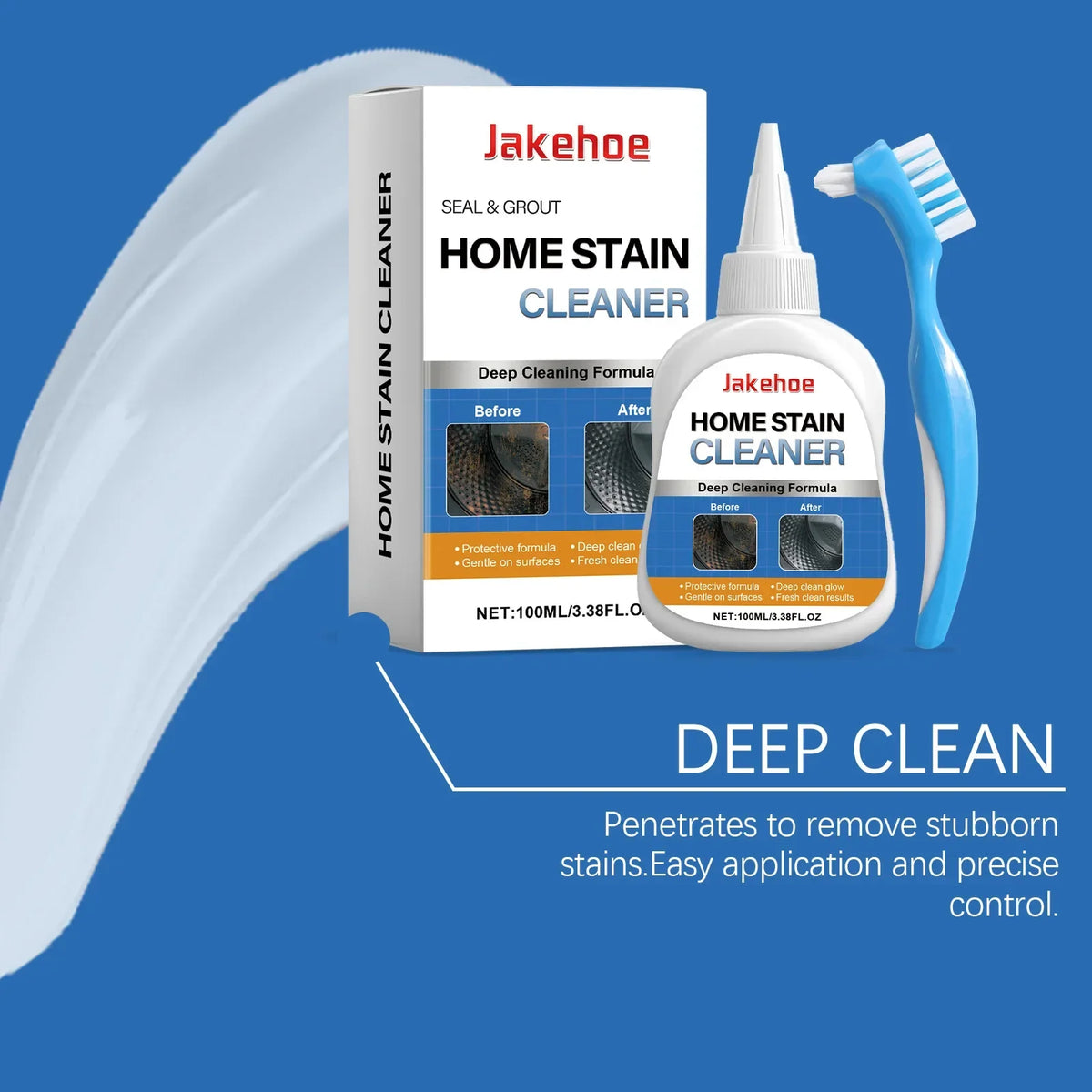StainSolution Stain Remover with Scrubber