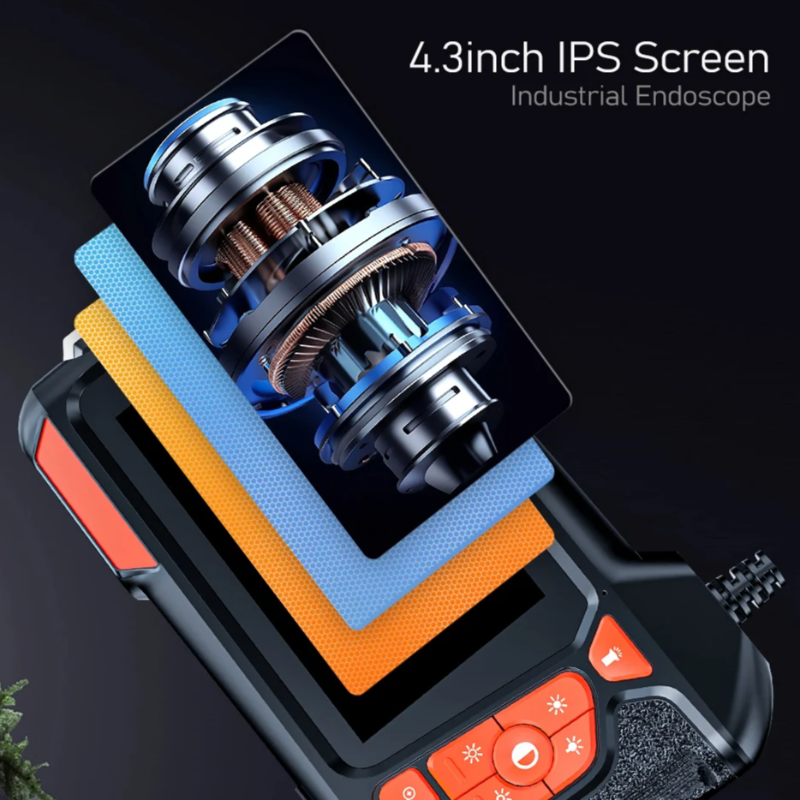 BorescopePro Industrial Endoscope Camera with LED Light