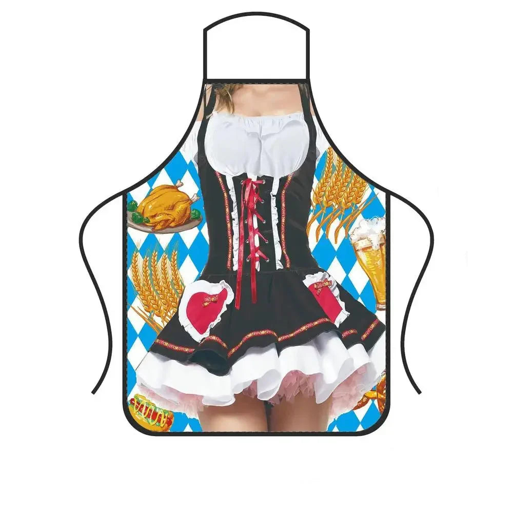 Oktoberfest kitchen apron Bavaria, party apron 6 designs