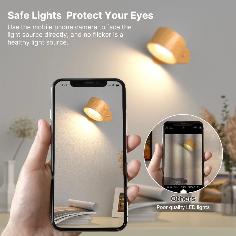 Ledsen RotatingLamp Detailaufnahme drehbarer Kopf