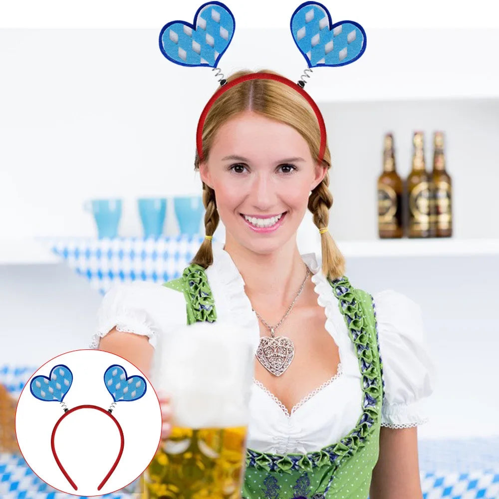 Oktoberfest headband set, 16-piece costume accessory