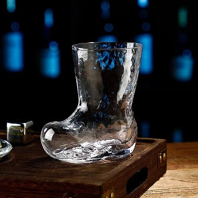 Beer boot glass Oktoberfest, drinking glass 300ml