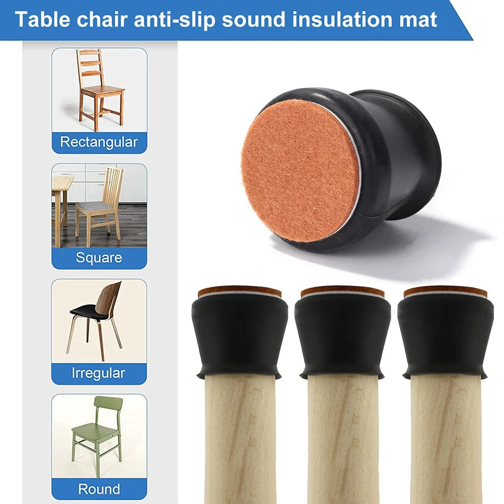 Sibert Furniture Leg Protectors Silicone Protective Cover