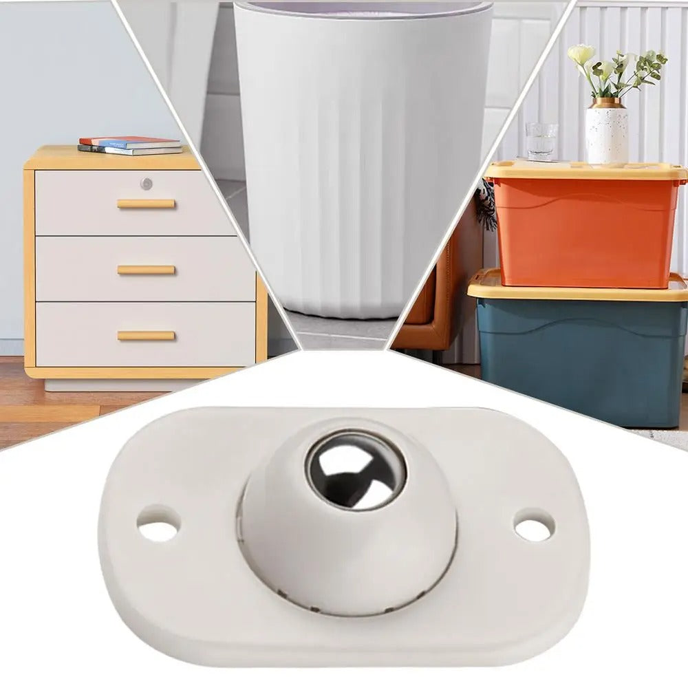 FurnitureWheels – Self-adhesive 360° swivel furniture casters