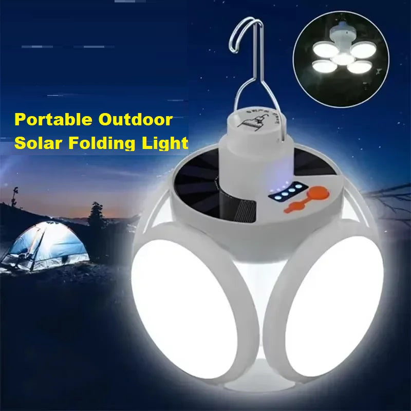 SolarLamp – Portable Solar LED Foldable Emergency Lamp