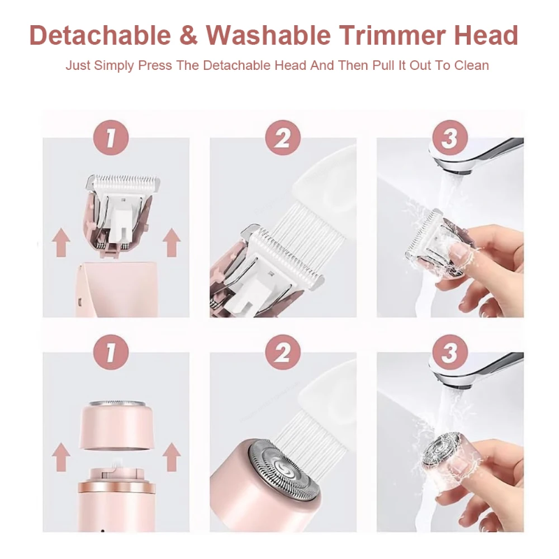 ProTrimmer Dual-Head Precision Trimmer For Women