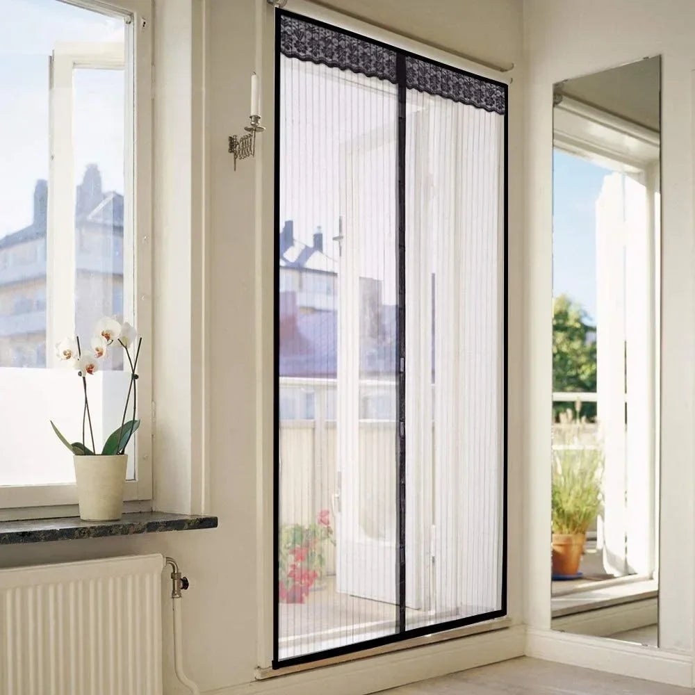 MeshDoor Magnetic Fly Screen for Doors Without Drilling