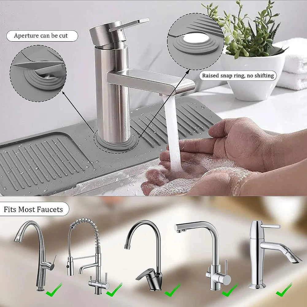 SplashGuard integrierte Abschraegung Wasserablauf